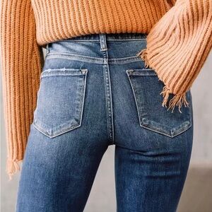 Flying Monkey Blue Flare Jeans